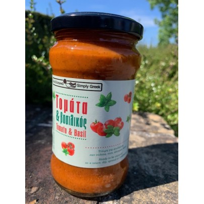 Sauce tomate basilic.