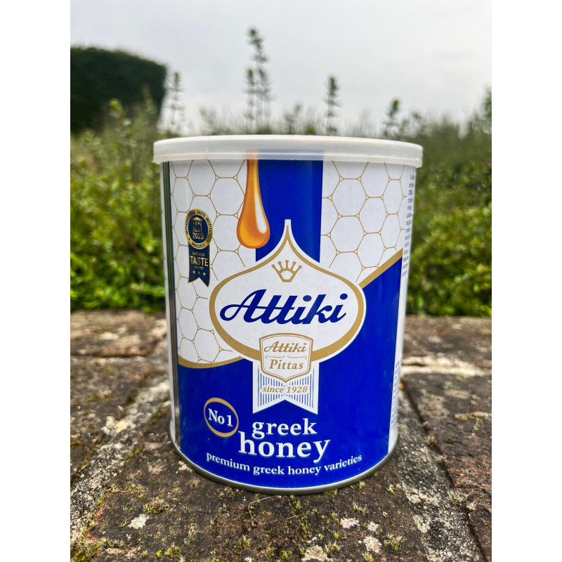 Miel ATTIKI 1 kg – Fleurs & thym, pur et authentique