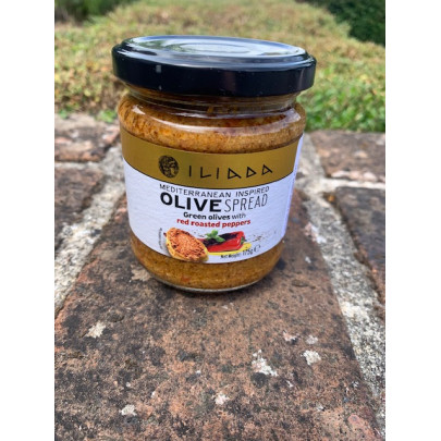 Purée d'olives vertes grecques au poivron Iliada 175 g