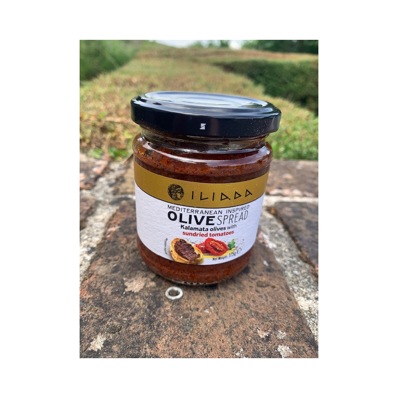 Purée d'olives grecques Kalamata aux tomates séchées ILIADA 175 g