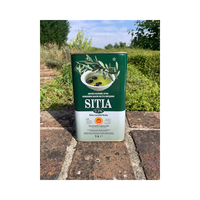 SITIA 0.3 Huile d'olive vierge extra de Crète AOP -  Bidon1L