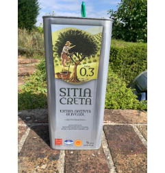SITIA 0.3 Creta Orino Huile d'olive AOP en Bidon 5L