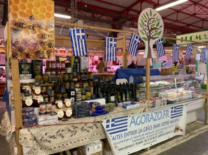 Marché à Sartrouville et Conflans