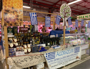 Marché à Sartrouville et Conflans
